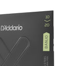 D'Addario XTJ1020  Nickel Plated Banjo Strings Custom Medium Light 10-20