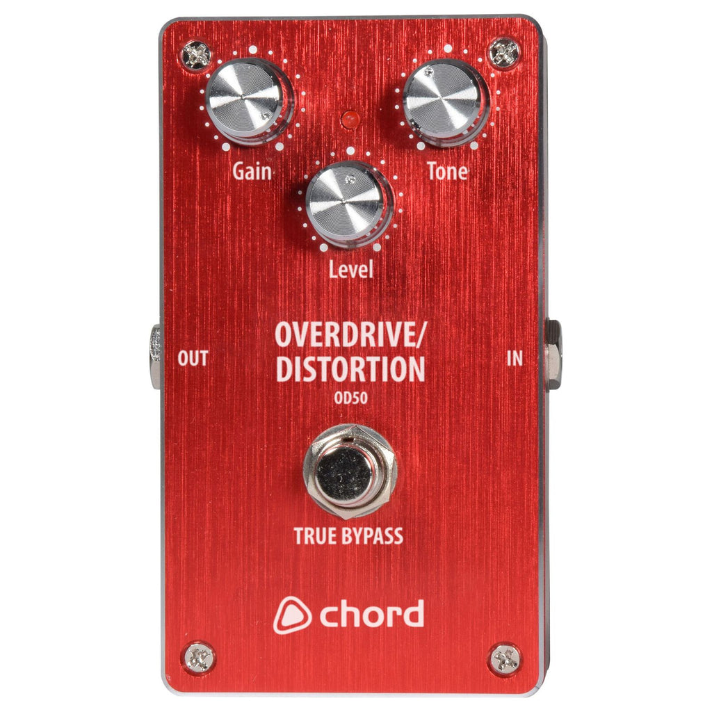 Chord OD-50 Overdrive/Distortion Pedal p/n: 174.170UK