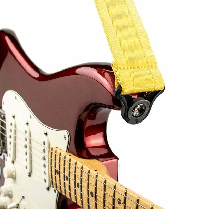 D'Addario Auto-Lock Guitar Strap, Mellow Yellow 50BAL07