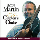 Eric Clapton's Choice Martin Acoustic Guitar Strings MEC12 Phosphor Bronze Light