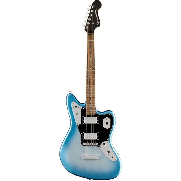 Squier Contemporary Jaguar HH Stop Tailpiece, Sky Burst Metallic. P/N:0370350536