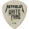 James Hetfield' Dunlop White Fang 1.14 mm X 6 Custom Guitar Picks,  PH122P1.14