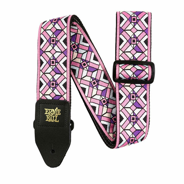 Ernie Ball Kaleidoscope Pink Jacquard Guitar Strap P04658