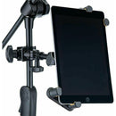 Hercules DG307B Tablet/Phone Holder, 6.1”-13”. For Music or Microphone Stands.