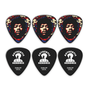 Dunlop Jimi Hendrix Star Haze Heavy Plectrums 6-Pick Player Pack JHP15HV