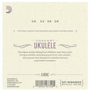 D'Addario EJ53C Pro-Arté Rectified Hawaiian-Concert Ukulele Strings