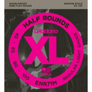 D'Addario ENR71M Half Round Bass Strings 45-100 Pure Nickel, Medium Scale