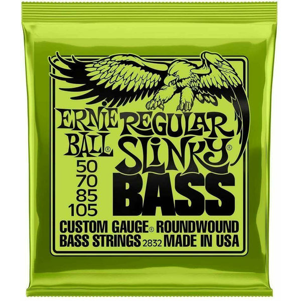 Ernie Ball Regular Slinky Electric Bass Guitar Strings 50-105. P/No:2832