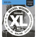 3 x D'Addario EXL148 Drop C Tuning Electric Guitar Strings, 3 Complete Sets .