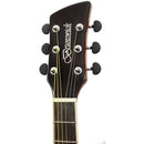 Electro Acoustic Guitar By Brunswick White Grand Auditoruim BTK50MW