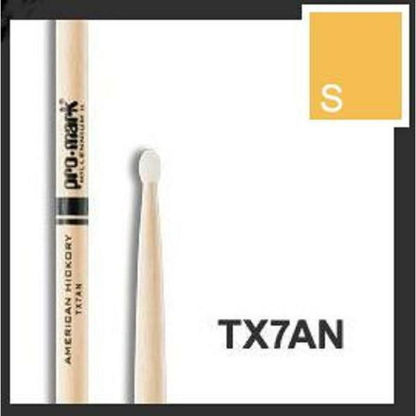 ProMark TX7AN Hickory 7A Nylon Tip Drum Sticks