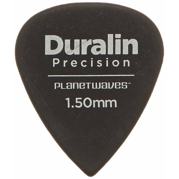 D'Addario 1.5mm Duralin Precision Extra Heavy Picks Black Pack of 10 6DBK7-10