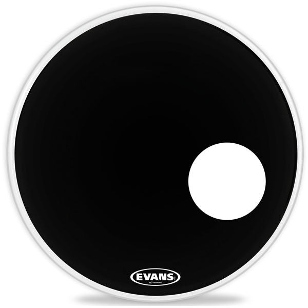 Evans BD22RB 22" EQ3 Reso Black Bass Drum Head