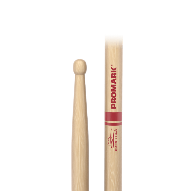 ProMark TXMLW Miguel Lamas Hickory Drumstick, Wood Tip