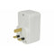 Mercury Plug through UK Mains Adaptor with Dual USB Ports 2.4A Max