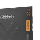 D'Addario XTJ1023  Nickel Plated Banjo Strings Medium 10-23