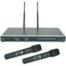 Chord NU20 Dual UHF Wireless Microphone Systems NU20-H