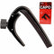 D'Addario NS Capo Pro.Black.Suitable for Acoustic,Electric and 12's. PWCP02
