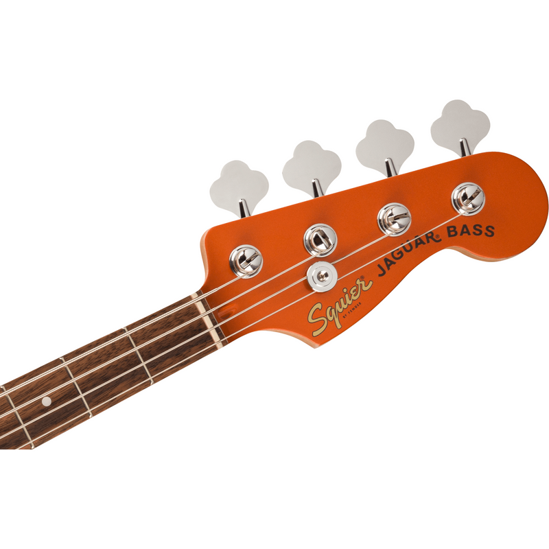 Squier Affinity Series Jaguar Bass H, FSR Metallic Orange Finish. p/n 0378501996