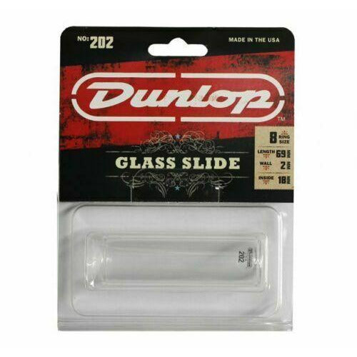 Dunlop Guitar Slide JD202. Tempered Glass Slides For A Warmer, Thicker Tone