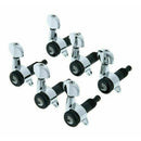 D'Addario Auto-Trim Tuning Machines, 6 in-line, Chrome.Hi Quality,PWAT-6R1