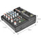 Citronic U-PAD Compact Mixer With USB Interface. Home Recording, POD Cast etc...