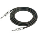 Kirlin 5' Speaker Cable.Jumbo 1/4" Jack To 1/4" Jack.Designed For Head To Cab.