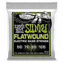 Ernie Ball Cobalt  Regular Slinky Flatwound Bass Strings 50-105 Long Scale p2812