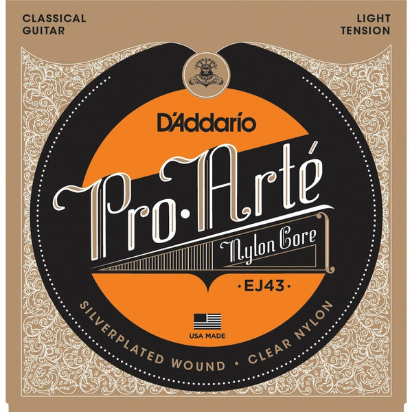2 X D'Addario EJ43 Pro Arte Classical Guitar Strings Light Tension.