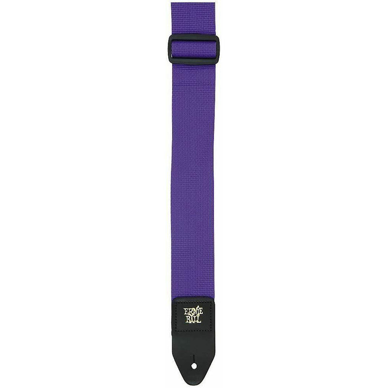 Ernie Ball Polypro 2" Wide Polypropylene Guitar Strap, Purple P/N P04045