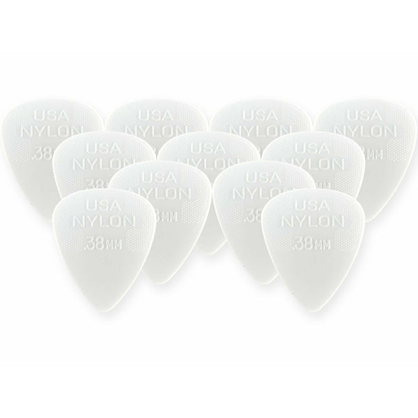 Plectrums By Dunlop Nylon Standard Player Pack (Pack of 12) 44P.38