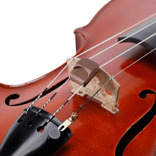 Violin Mute, 'Spector' By D'Addario, Copper Finish p/n: 9491