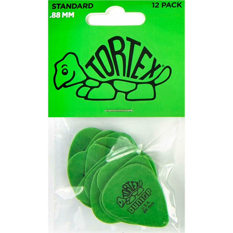 2 PACKS Dunlop 418P.88 Tortex standard guitar picks (12 Pack) 24 PICKS