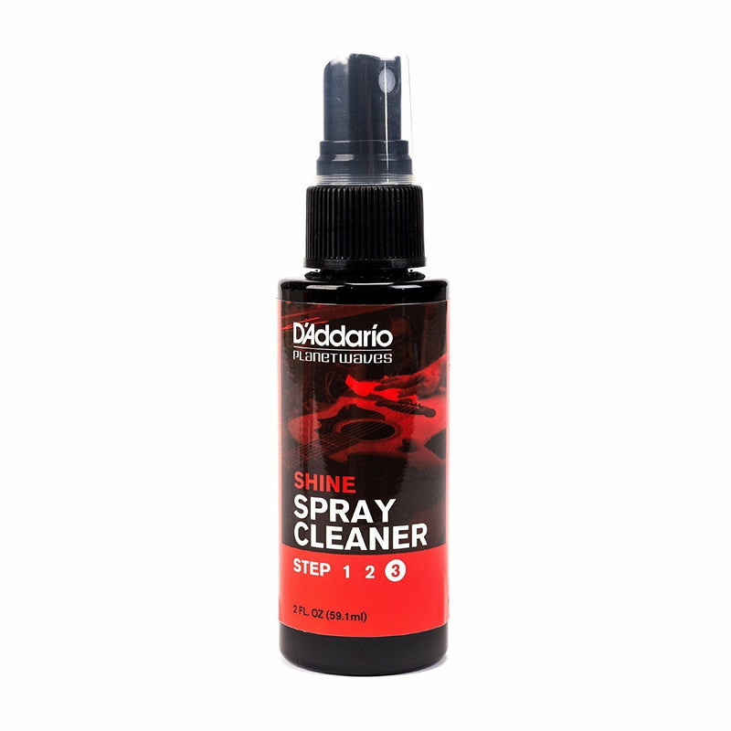 D'Addario 'Shine' - Instant Guitar Spray Cleaner. P/No:PW PL 03S 59.1ml