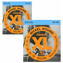 2 x Electric Guitar Strings D'Addario EXL110. Reg Light Gauge 10-13-17-26-36-46