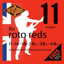 3 FOR £16 otosound R11 Roto Red Nickel Electric Guitar Strings 11-48 Medium