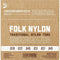 Folk Nylon Strings By D'Addario EJ32C. Ball Ended, Simple Restring. Silver Wound
