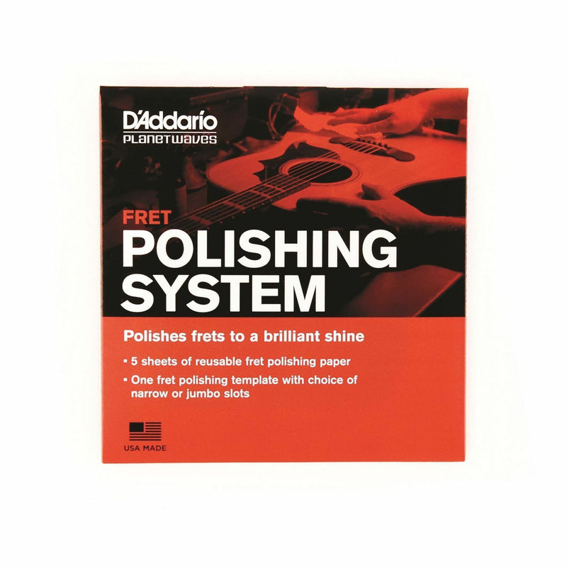 D'Addario PW-FRP Fret Polishing System. Easily Rejuvinate Your Fretboard !