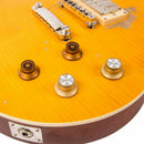 Vintage V100MRPGM ICON Electric Guitar 'Distressed Lemon Drop' Finish