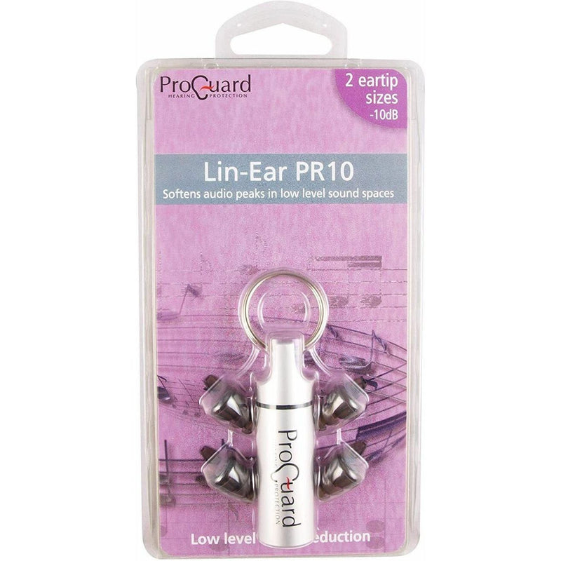 Ear Plugs By ProGuard Lin-Ear PR10 Ear Plug For Musicians, DJs & Concert-Goers.