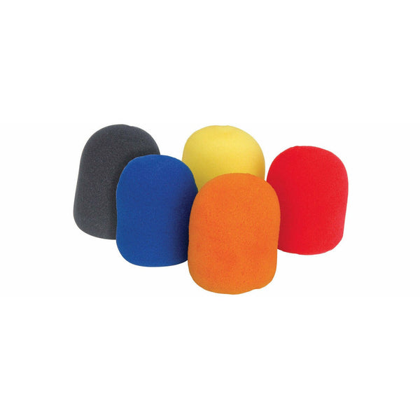 Microphone Windshields, Fit Most Sizes Of Dynamic Microphones.Pack Of 5. By QTX