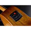 LAG T98PE Parlour Electro Acoustic Guitar. Solid Top African Mahogany
