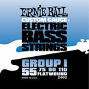 Flatwound Bass Guitar Strings Stainless Steel  Ernie Ball 2802  55-110