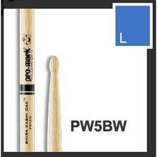 ProMark PW5BW Oak 5B Wood Tip Drum Sticks