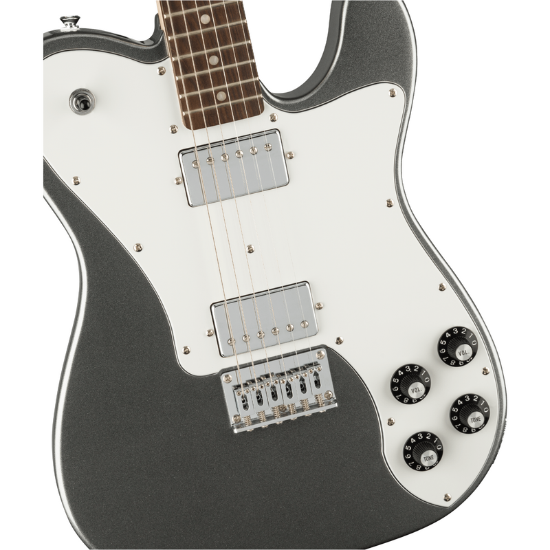 Squier Affinity Series Telecaster Deluxe Charcoal Frost Metallic P/N 037825056