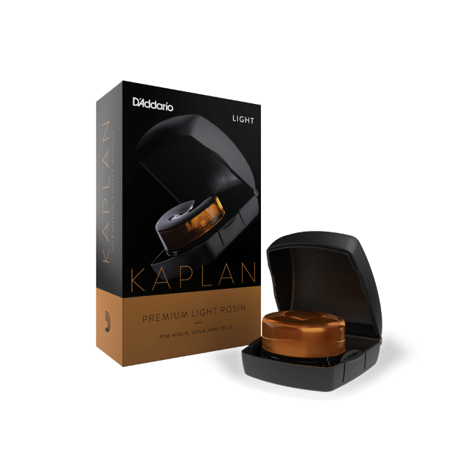 Violin Rosin By D'Addario .Kaplan Premium Rosin In Case - KRDD Dark