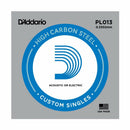 5 X D'ADDARIO PLAIN STEEL SINGLE GUITAR PL013.Electric or Acoustic 5 Pack