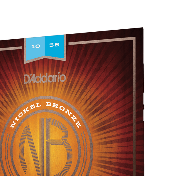 Mandolin Strings, 10-38 Light, p/n NBM1038 D'Addario Nickel Bronze Acoustic
