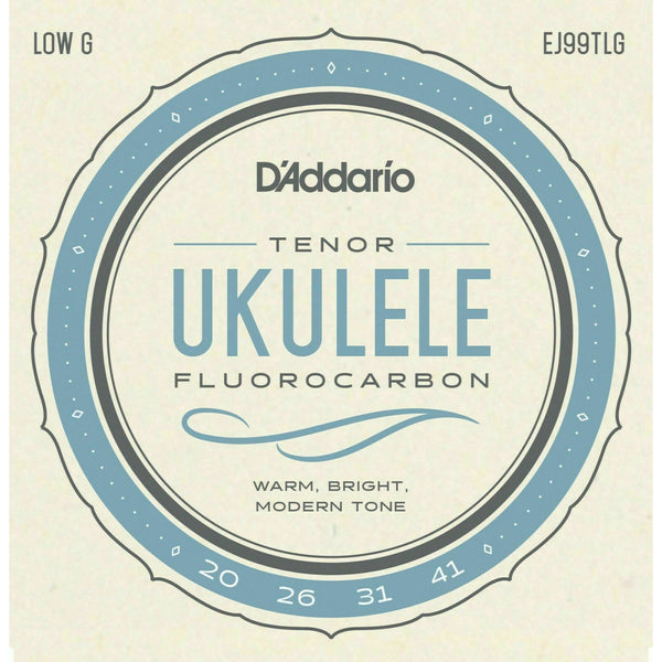 Low G Strings For Tenor Ukulele, Low G Tuning By D'Addario EJ99TLG Pro-Arte