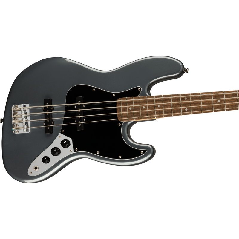 Squier Jazz Bass Affinity Series, Charcoal Frost Metallic Finish P/N 0378601569